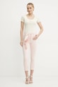 Guess jeansy CAPRI W5GA91.W93CM różowy SS25