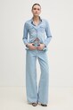 Дънки Calvin Klein K20K208254 син SS25