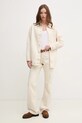 Джинси з домішкою льону Calvin Klein K20K208263 бежевий SS25