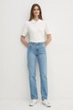 Хлопковые джинсы Tommy Hilfiger WW0WW44345 голубой SS25