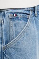 Tommy Hilfiger jeansy z domieszką lnu niebieski WW0WW46792