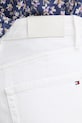 Tommy Hilfiger blugi din bumbac alb WW0WW44363