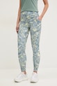 Dkny legginsy wzorzyste szary DP5P3491