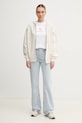 Bombažne kavbojke Calvin Klein Jeans J20J225125 modra SS25