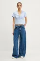 Kavbojke Tommy Jeans DW0DW20063 modra SS25