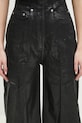 Hlače Rick Owens Dirt Cooper crna DS01E3303.SCF