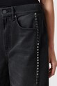 Îmbrăcăminte AllSaints blugi din bumbac FRANKIE W040EC negru