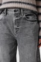 Odzież AllSaints jeansy bawełniane JETT W043EC szary