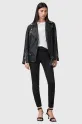 AllSaints jeansy bawełniane MILLER Planet friendly czarny W082EC