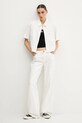 Guess Jeans jeans W5GA0Y.D5M62 alb SS25