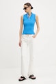 Kavbojke Guess Jeans W5GA1S.D5M62 bela SS25