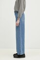 Хлопковые джинсы Axel Arigato Wide-Leg Jeans A2628005 голубой SS25