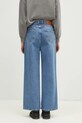 Одежда Хлопковые джинсы Axel Arigato Wide-Leg Jeans A2628005 голубой