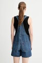Odzież Levi's ogrodniczki jeansowe UTILITY SHORTALL 001UY niebieski