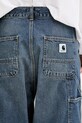 Carhartt WIP cotton jeans Brandon Double Knee Pant navy I034462.014L