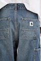 Carhartt WIP jeansy bawełniane Brandon Double Knee Pant granatowy I034462.014L