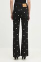 Odzież Fiorucci jeansy Metal Bubble Stud Flared U02SPDJE083DN06DN04 czarny