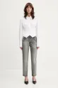 Miss Sixty jeansy 6S1JJ2590T szary SS25