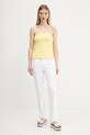 Abercrombie & Fitch jeansy KI155.5105.175 biały SS25