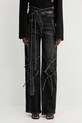 Ottolinger jeans. Strappy Signature Wrap black 117.202617.01