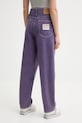 Odzież American Vintage jeansy UZA11AE25 fioletowy