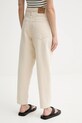 Odzież American Vintage jeansy TINE11AE25 beżowy