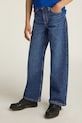 Дитячі джинси Calvin Klein Jeans HR WIDE Planet friendly темно-синій IG0IG02710.PPYA