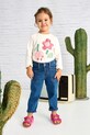 Mayoral jeansy dziecięce mom fit jeansy niebieski 3554.6F.Mini.PPYA