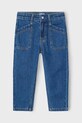 Mayoral jeansy dziecięce mom fit 3554.6F.Mini.PPYA niebieski SS25