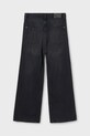 Девочка Детские джинсы Mayoral wide leg 6538.8D.Junior.PPYA чёрный