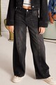 Mayoral jeansy dziecięce wide leg 6538.8D.Junior.PPYA czarny