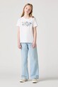 Levi's jeansy dziecięce WIDE LEG JEANS jeansy niebieski 4EL007