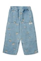 Rifle Liewood Cesar Printed Denim Pants LW19921 modrá SS25