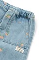 Liewood jeansi Cesar Printed Denim Pants albastru LW19921
