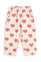Дитячі джинси Konges Sløjd MAGOT FRILL PANTS GOTS Planet friendly бежевий KS103366