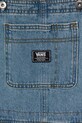 Dziewczynka Vans ogrodniczki jeansowe dziecięce Groundwork Denim Overall VN000ME8CDX1 niebieski