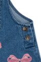Konges Sløjd salopetă din bumbac pentru copii MAGOT OVERALLS GOTS albastru KS102442