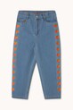 Детские джинсы Tinycottons STRAWBERRIES EMBROIDERED JEANS SS25.247 голубой SS25