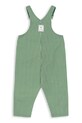 Хлопчик Дитячий бавовняний комбінезон Konges Sløjd RHW X KS JACK OVERALLS GOTS KS103602 зелений