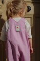 Детский хлопковый комбинезон Konges Sløjd RHW X KS LETTRE OVERALLS GOTS KS103610