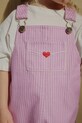 Детский хлопковый комбинезон Konges Sløjd RHW X KS LETTRE OVERALLS GOTS KS103610
