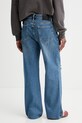 Odzież AllSaints jeansy bawełniane LENNY M011EA niebieski