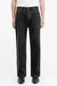 Бавовняні джинси AllSaints LENNY M011EA чорний AW25