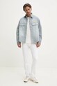 HUGO jeansy 50530605 biały SS25