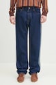 Джинсы MM6 Maison Margiela тёмно-синий SH0LA0016