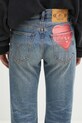Fiorucci jeansi Lollipop Heart Print Straight Fit Jeans albastru U02SPDJE075DN02DN02