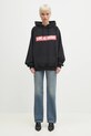 Fiorucci jeansi Lollipop Heart Print Straight Fit Jeans U02SPDJE075DN02DN02 albastru