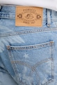 Fiorucci jeansi Angel Print Straight Fit Jeans albastru U02SPDJE075DN03DN02