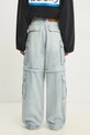 Odzież VETEMENTS jeansy Cargo UA66PA520L niebieski