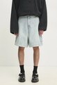 VETEMENTS jeansy Cargo niebieski UA66PA520L